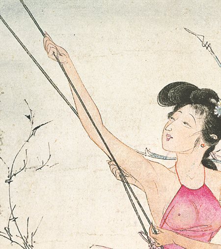 芦淞-胡也佛的仕女画和最知名的金瓶梅秘戏图